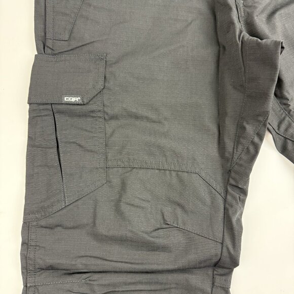 NWT CQR Mens Black 32x32 Tactical Series Cargo Pants - Picture 3 of 8